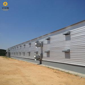 Galvanized Steel Structure Poultry House for 20 Chickens