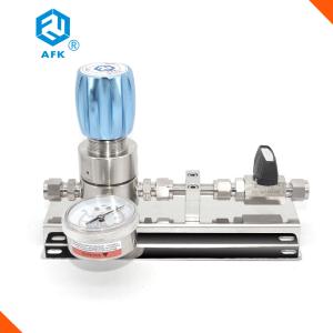 Stainless Steel Argon Gas Panel Pressure Regulator Valve