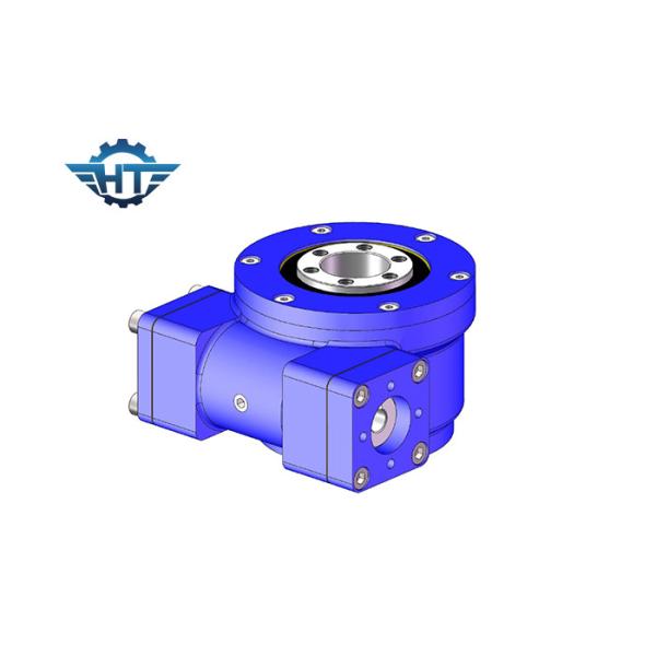 SE5 Model Horizontally Mounted Worm Gear Slew Drive With 24V DC Brushed Gear