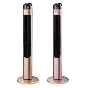 Heater Household Tower Fan Sitting Vertical Remote Control Vaneless Silent