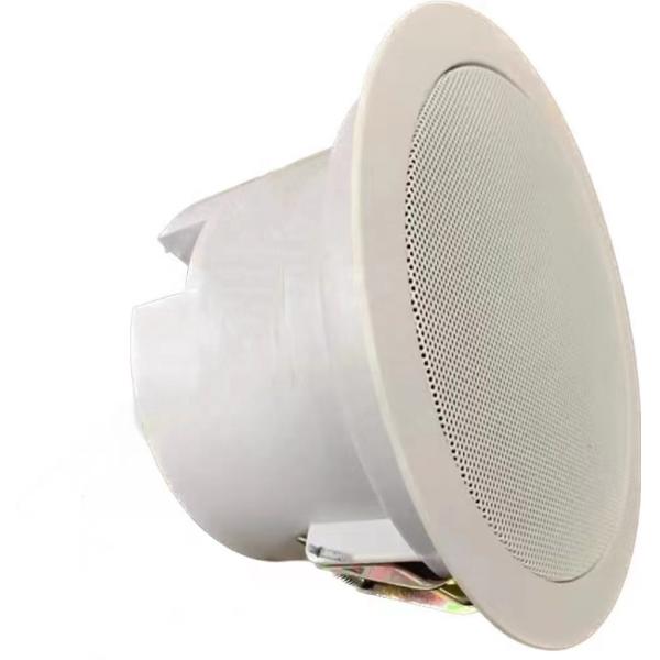 POE Ceiling SIP Speaker 10W ABS Background Music Speaker PA System Broadcasting