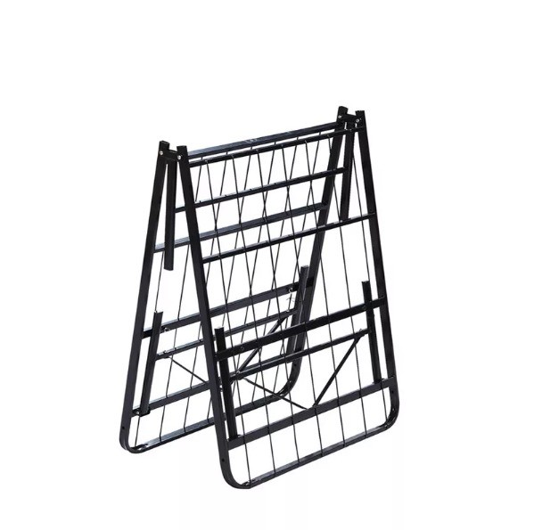 Foldable Smartbase Compack Mattress Foundation Metal Bed Frame for Customer's