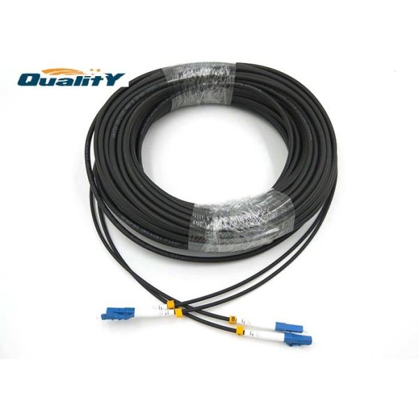 Customized LC UPC Simplex Armoured / Fiber Optic JumperOptical Fiber Cable /