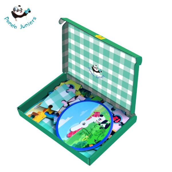 Buy Baby Brain Development Preschool Jigsaw Puzzles , Educational Wooden Puzzles at wholesale prices
