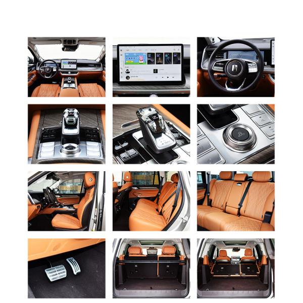 2023 Great Wall 3.0T Tank 500 Sports Version 5 Seats Hybrid Vehicle with Metal Roof Rack