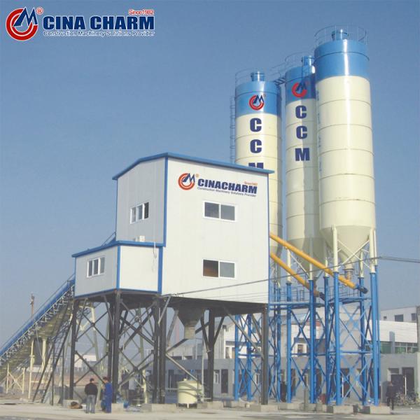 Concrete Mixing Batch Plant Manufacturer HZS90 Fixed Concrete Mixing Plant Production Line