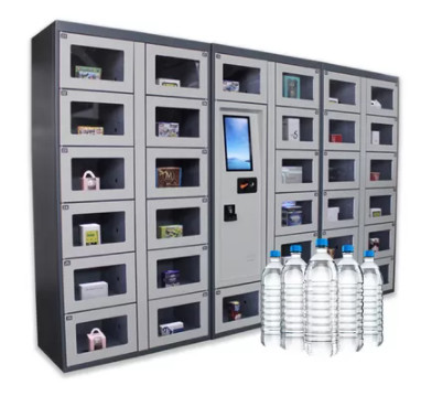 Smart 24 Hours Wifi LPG LNG Vending Locker Gas Exchange Cylinder Vegetables