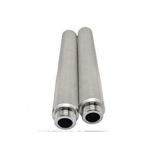 5 Micron Sintered Metal Candle Filter Elment 15mm-300mm Diameter
