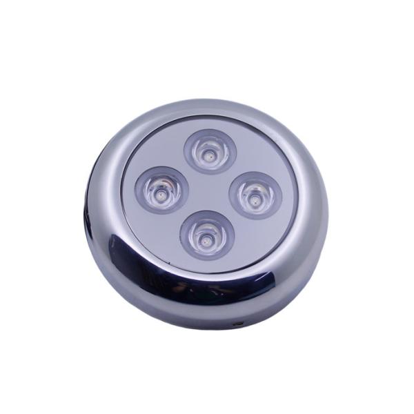 4" Round 4LED IP68 Boat Transom Mount Light Waterproof LED Lights Underwater
