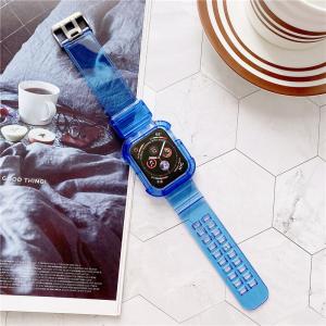 Transparent Integrated TPU Silicone Watchband Width 23mm Protective Shell