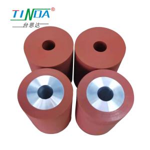 High Precision Industrial Silicone Rubber Roller Wear Resisting