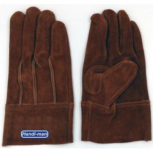 Quality 10 inch Cow Split Leather Working Gloves for sale