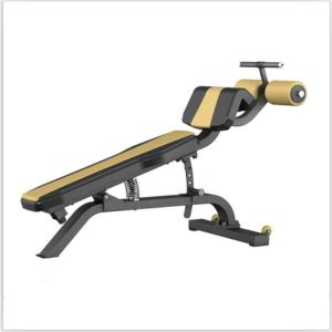 Flat Adjustable Decline Bench Press Steel Metal Plate Fitness Equipment Foldable
