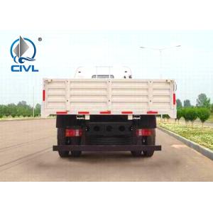 White /red Color Light Duty Commercial Trucks / Sinotruk 5 - 8T Light Cargo