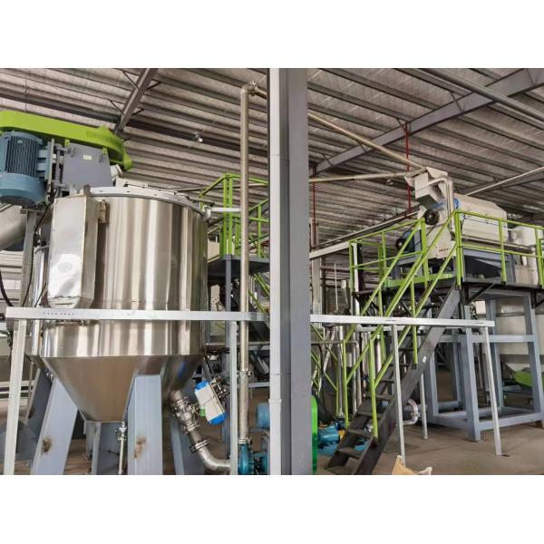 PP HDPE Plastic Washing Recycling Machine / Milk Bottle Recycling Washing Machines