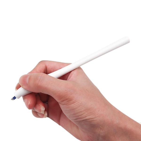 White Disposable Eyebrow Tattoo Manual Pen Micropigmentation