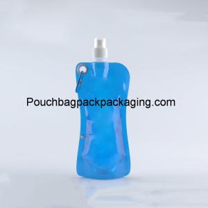 China Water bag liquid pouch spout plastic drink bag foldable portable on sale