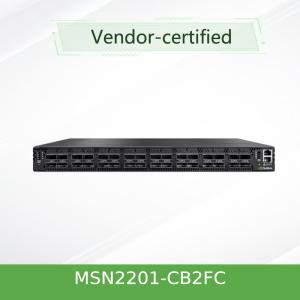 Mellanox MSN2201-CB2FC Nvidia Spectrum Based 1gbase-T/100gbe 1u Open Ethernet Switch with Cumulus Linux, 48 RJ45 Ports and 4 Qsfp28 Ports
