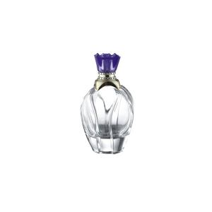 Clear Custom Glass Perfume Bottles , Square Glass Perfume Bottles Various Caps