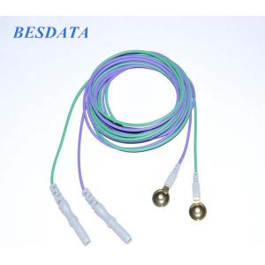 Medical Diagnosis Coated Gold Cup EEG Electrodes Electroencephalogram EEG