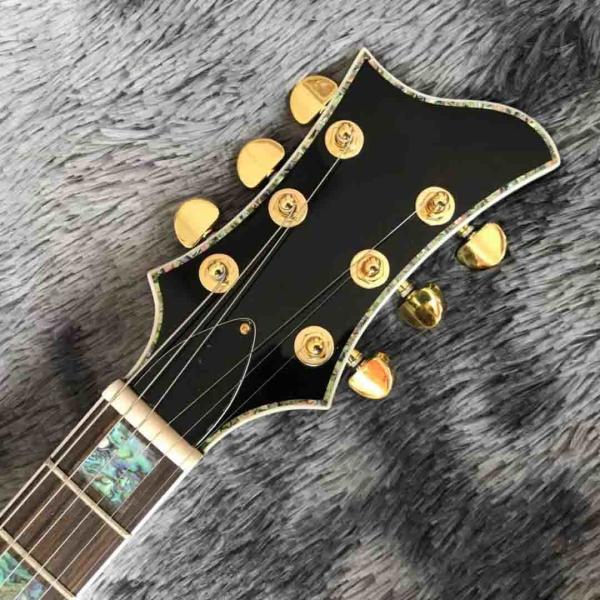 2021 Custom Grand Special Irregular Shape Body Semi-Hollow Body Electric Guitar in Green
