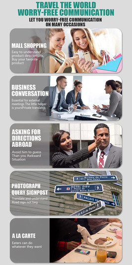 3.0IPS M9 Live Instant Voice Translator Offine Multilingual Wifi Hotspot Internet Mode