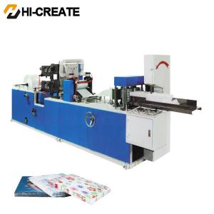 1/6 1/8 Fold 3.6KW Napkin Tissue Manufacturing Machine