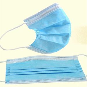 0.5 - 10 Microns Disposable Surgical Medical Mask Hypoallergenic Material