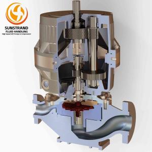Industrial Integrally Geared API Pumps LMV341 High Speed Vertical Centrifugal