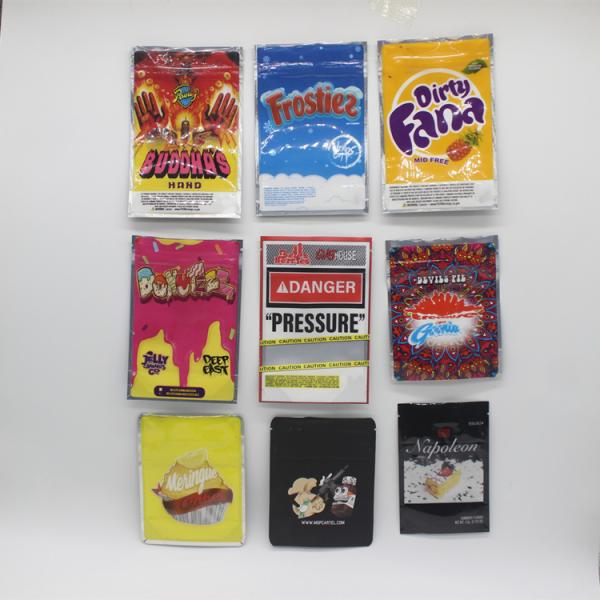 Mylar Custom Food Packaging Bags 150g Doypack Stand Up ziplockk Bags