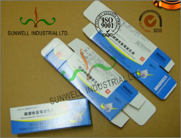 Spot UV Coating Insulated Cardboard Packaging Boxes For Pharmaceutical / Medicine