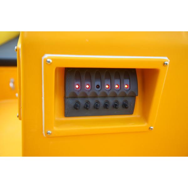 580cm orca hypalon commercial large rear space colorfull hull inflatable rib boat rib580B with double engines plate