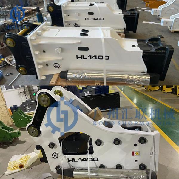 HL1000 HL1400 HL1550 Hydraulic Rock Breaker Box Side Breaker for Excavator Demolition Hammer 11-16T 20Ton 28-35T Customizable