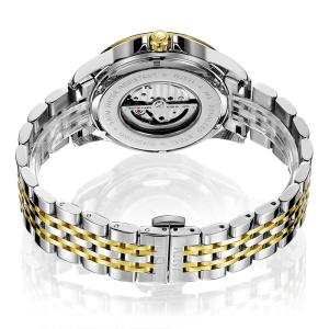 Waterproof Copper Dial Quartz Stainless Steel Watch Luminous Men Mechanical