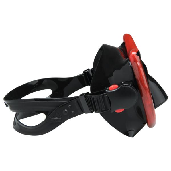 4mm Tempered Glass Dive Prescription Snorkel Mask Anti Fog Underwater