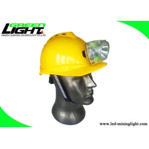 USB Rechargeable Coal Miner Headlight 232lum High Beam Lightweight ABS Shell