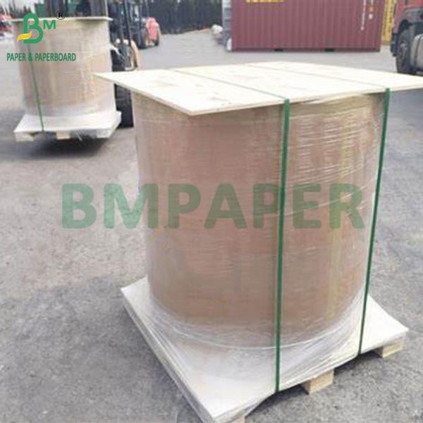 Jumbo Roll High Bulk 65gsm 90um Thermal Paper For Logistics Label 600mm