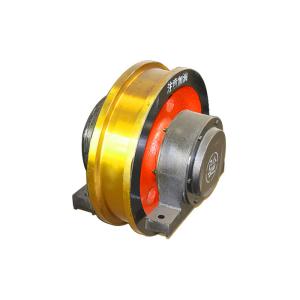 Gantry / Overhead Crane Spare Parts , Double Flange Crane Wheels
