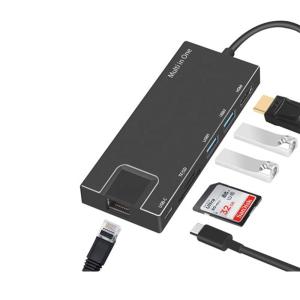 5 Gbps 4K HDMI TF Card Reader USB C Docking Station