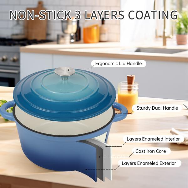 Buy Effortless Cooking with Cast Iron Dutch Oven A Must-Have for Every Kitchen at wholesale prices