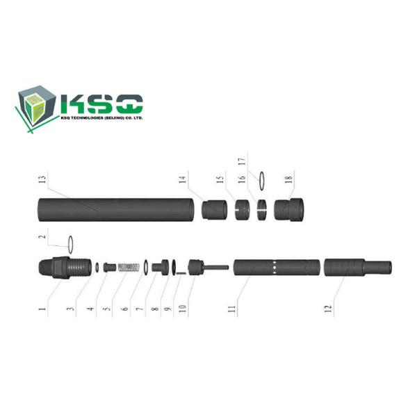 Quarry benching operations downhole drilling tools proprietary heat treatment