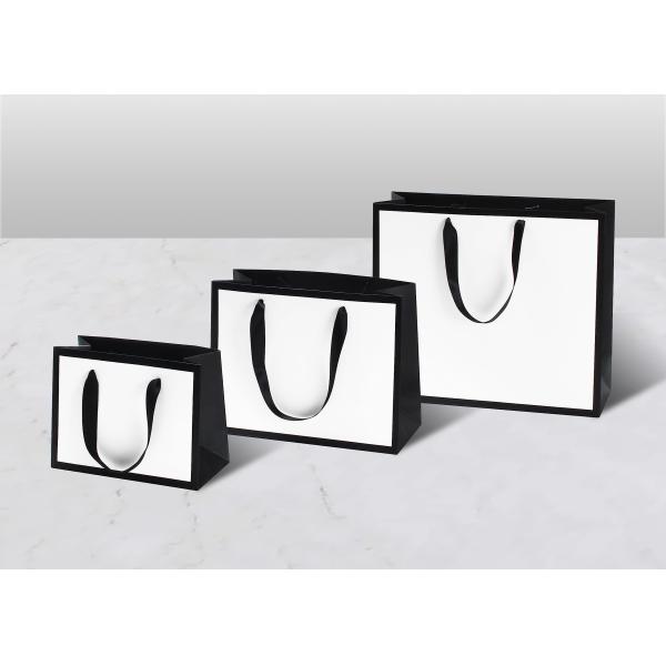 Custom Logo Popular Boutique Shopping Paper Bag in Gravure Print Design for Shoes