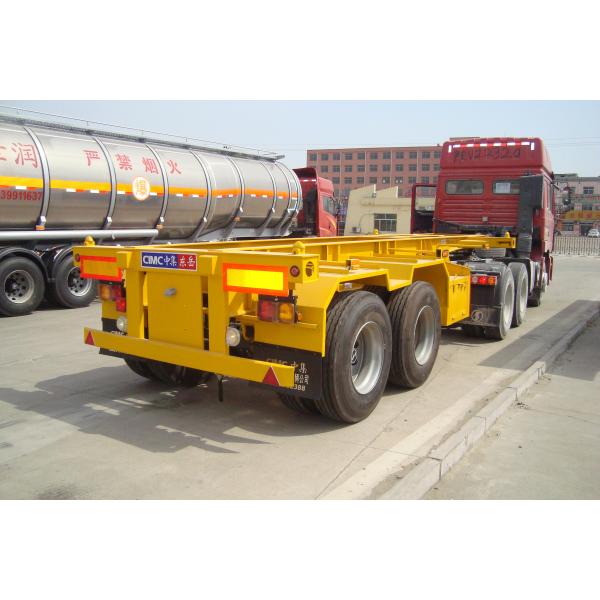 Buy 13T Per Axle Container Skeleton Heavy Duty Semi Trailers With Led Light at wholesale prices