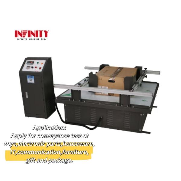 Buy Carton Package Reliability Testing Simulated Transport Vibration Test Bench at wholesale prices