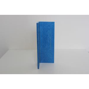 China Blue FRP Pultruded Profiles Sections 4.8mm 0.29kg/m on sale