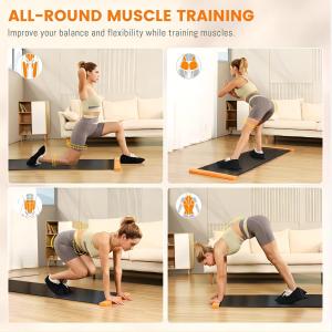 Soothing Physiotherapy Rehabilitation Equipment Slide Board Exercise Mat