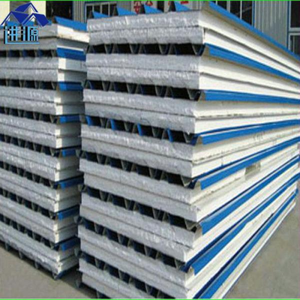 Buy 0.426mm iron sheet 50mm geywhite eps sandwich panel board with waterproof at wholesale prices