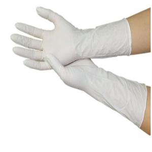 Cleanroom Waterproof Gloves ESD white Nitrile Exam Gloves
