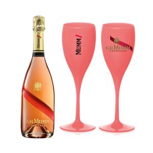 150ml 5oz Red Reusable Champagne Flute Customizable Color