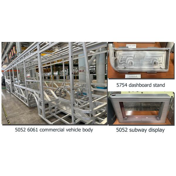 High Strength 3mm Thickness 5754 Aluminium Plate Truck side panel